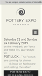 Mobile Screenshot of potteryexpo.com